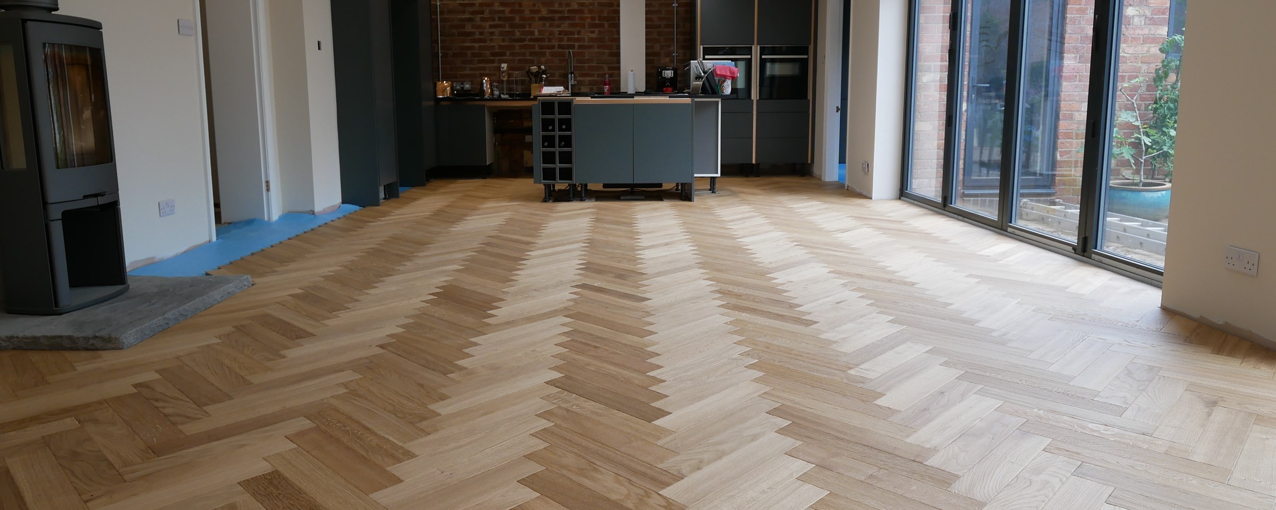 Herringbone parquet, Rugby